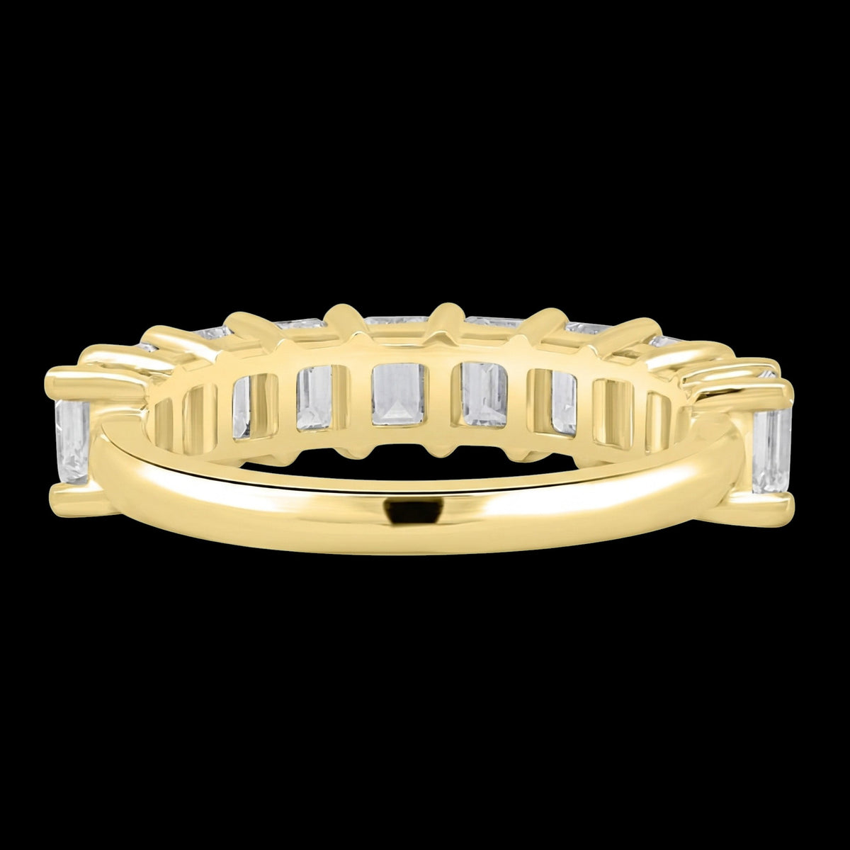 The Radiant Band - Luxury Radiant Cut Diamond Wedding Band