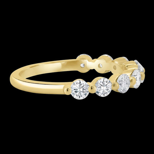 The Round Band - Luxury Diamond Wedding Band
