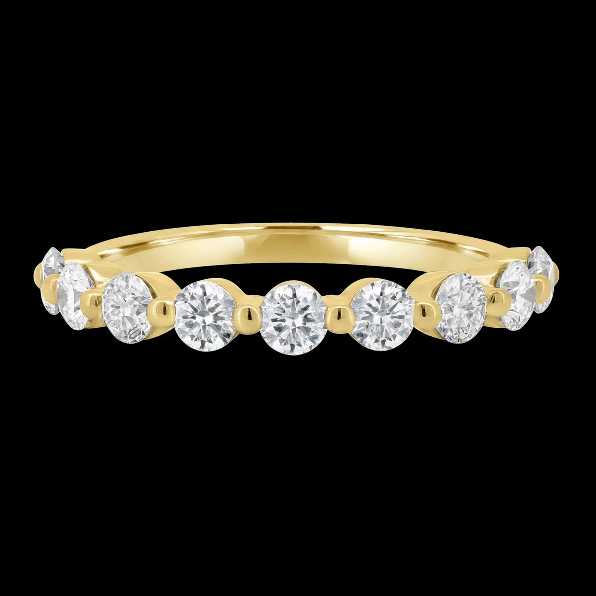 The Round Band - Luxury Diamond Wedding Band