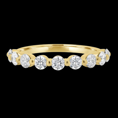 The Round Band - Luxury Diamond Wedding Band