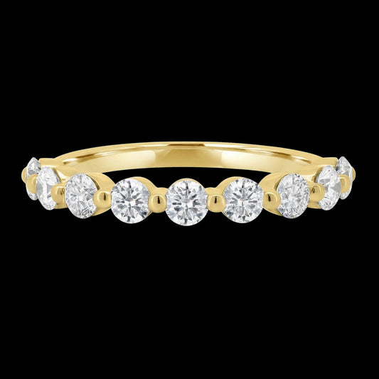 The Round Band - Luxury Diamond Wedding Band